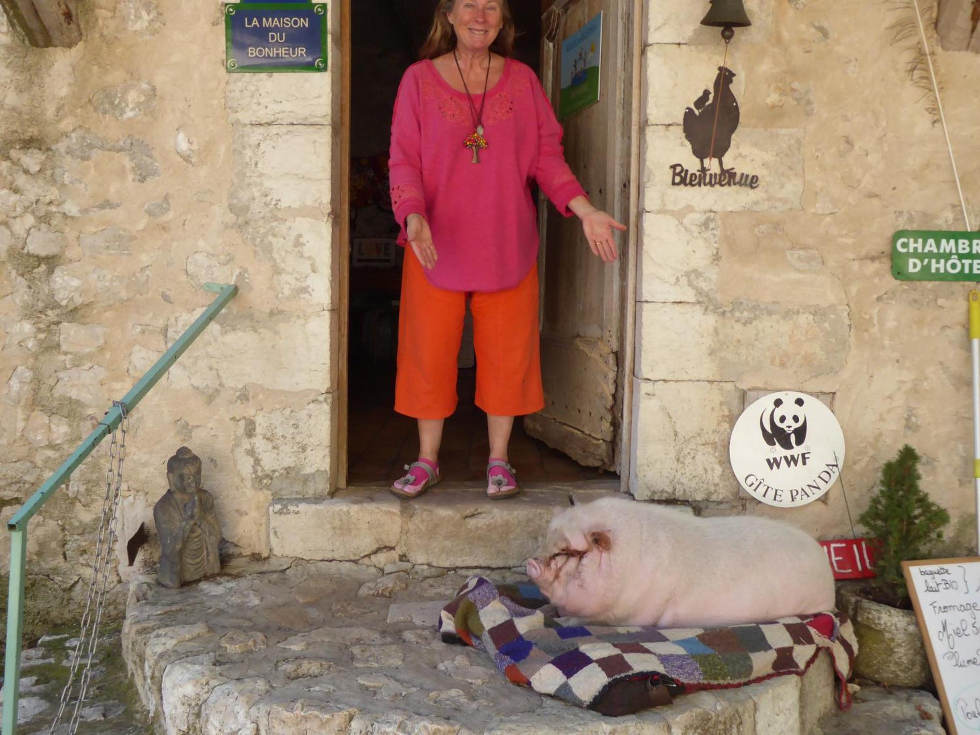 ホテルFerme Saint Pierre Bargème エクステリア 写真